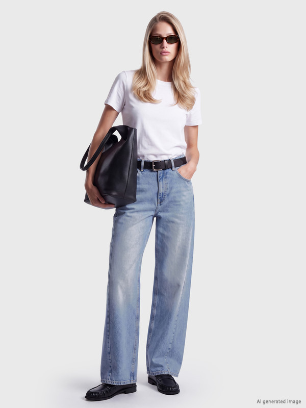 LCW Jeans Xhinse me këmbë të gjera për gra