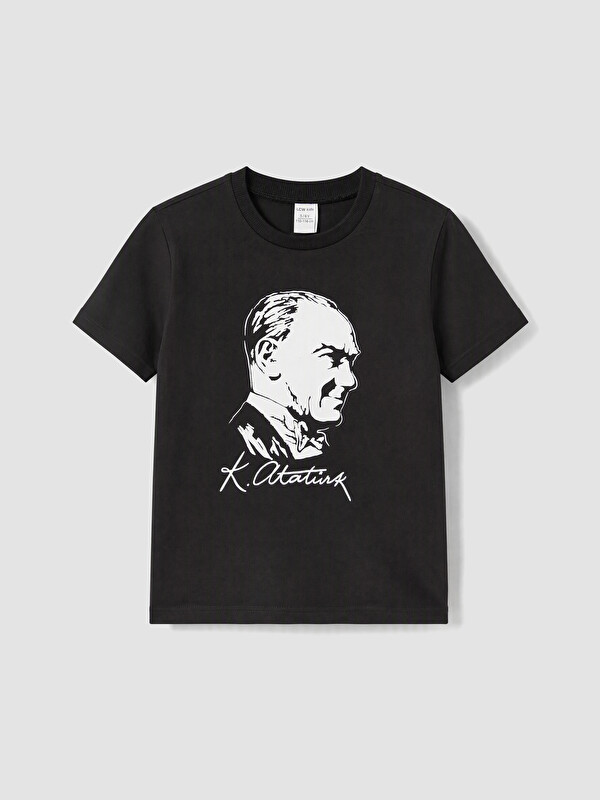 LCW Kids Crew Neck Printed Boys' T-Shirt
