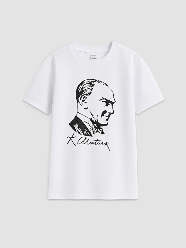LCW Kids Boy White T-Shirt