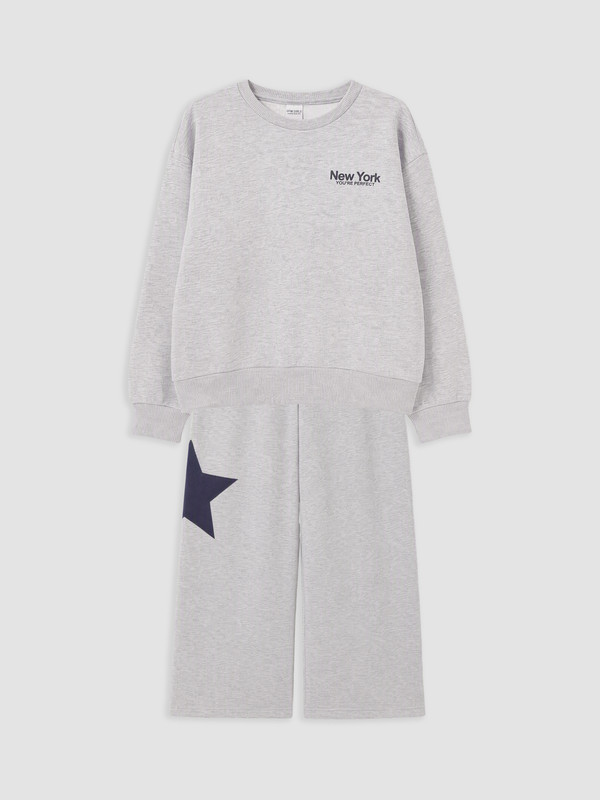 LCW Kids سێتی قەڵەکی ئەستێرەیی کچی یەخە خڕ