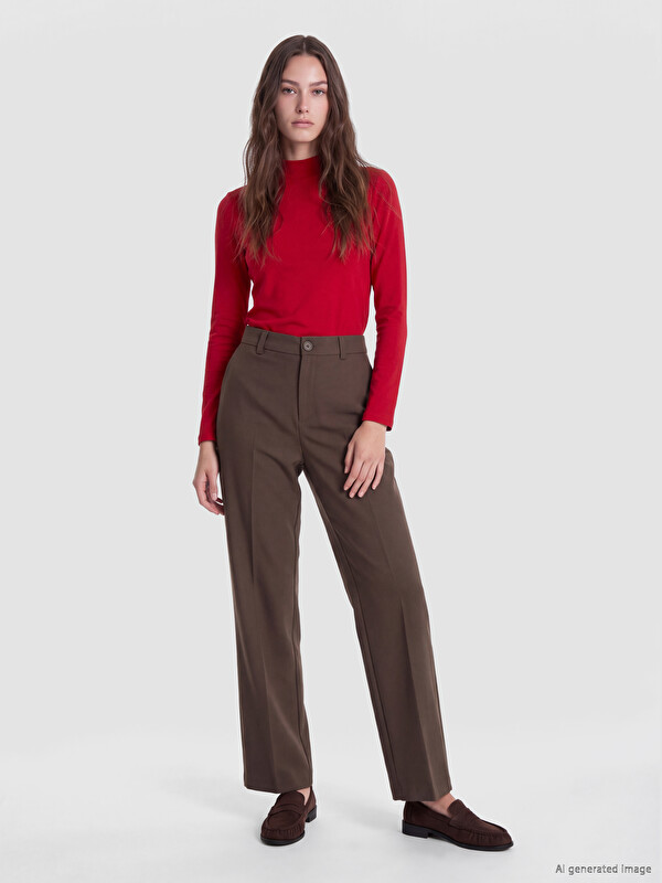 LCW Modest Yüksek Bel Kadın Pantolon
