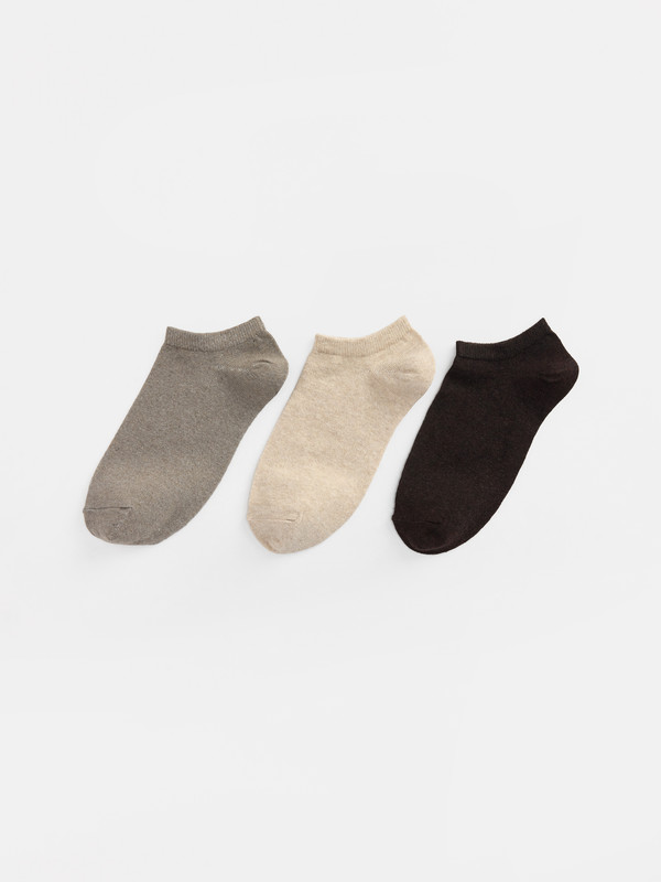 LC WAIKIKI Woman Brown Trainer Socks