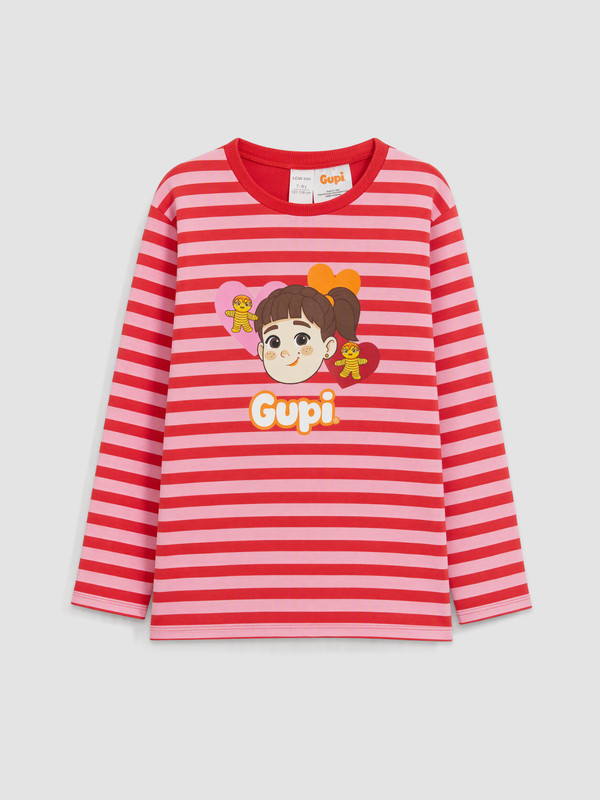 LCW Kids Gupi Lisanslı Kız Çocuk Tişört