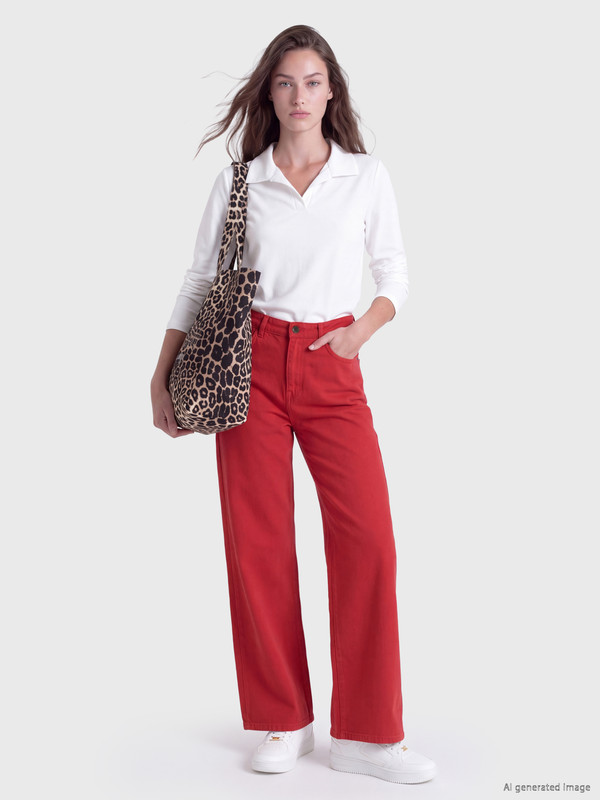 LCW Modest Wideleg Jean
