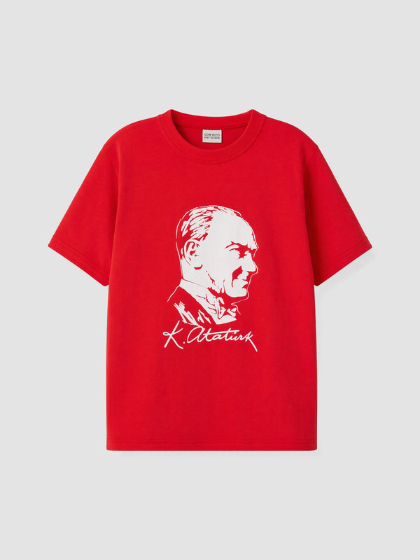 LCW Kids Atatürk Printed Boys' T-shirt