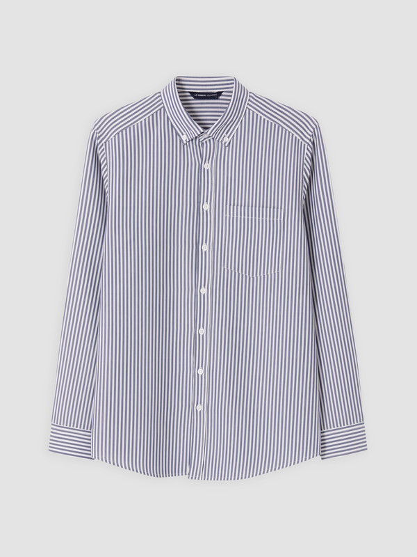 LCWAIKIKI Classic Regular Fit Çizgili Erkek Gömlek