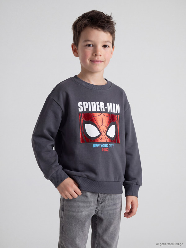 LCW Kids Spider-Man Boys' Sweatshirt