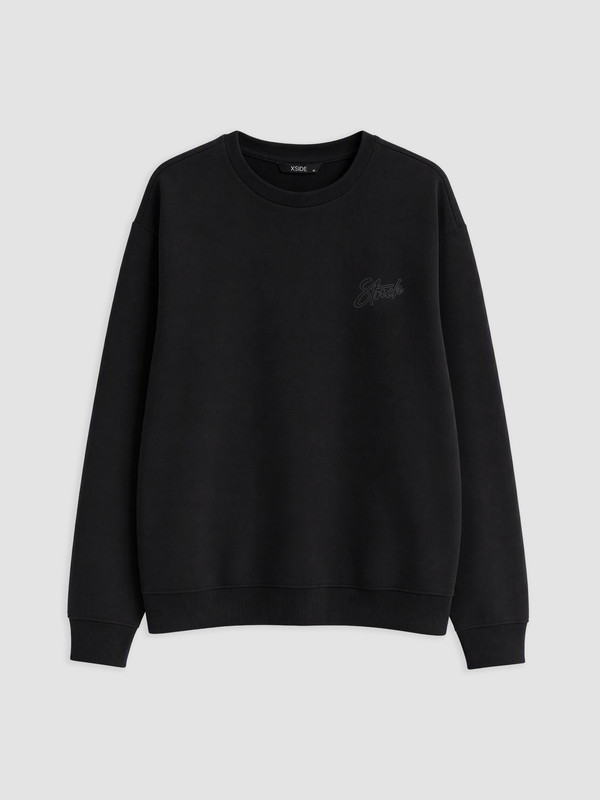 XSIDE Crew Neck Thick Sweatshirt