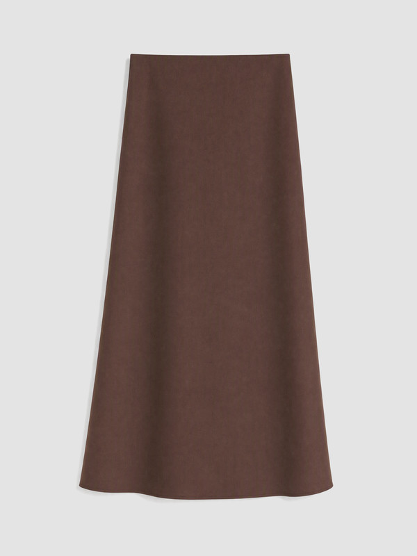 LCW Petite Woman Brown Skirt