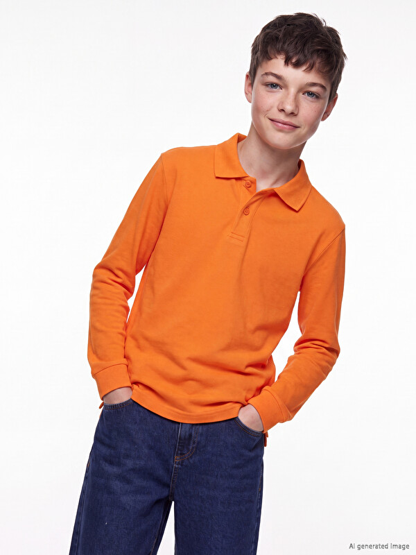LCW Kids Polo Neck Boys' T-Shirt