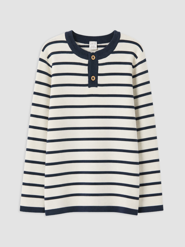 LCW Kids Rundhalsausschnitt Langarm Jungen Strickpullover