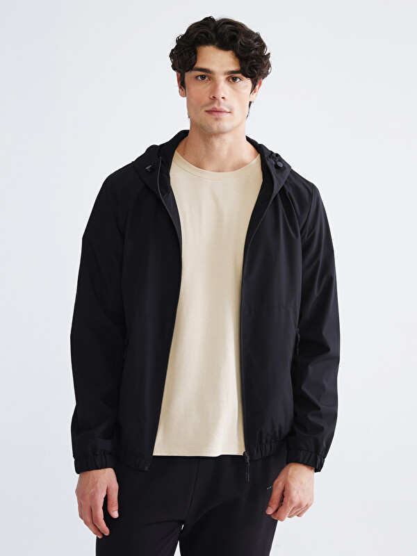 XSIDE Hooded Water Repellent Men's Raincoat