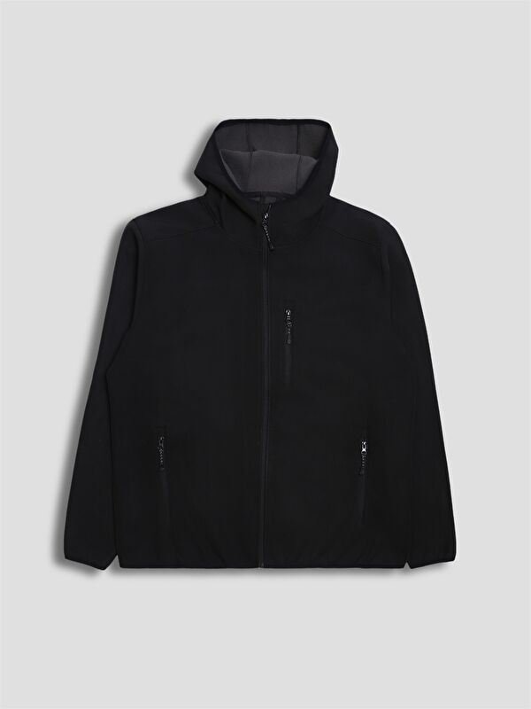 LCWAIKIKI Classic Hooded Softshell Men's Jacket