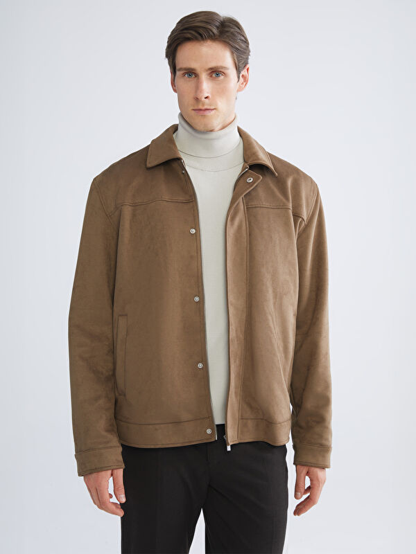 SOUTHBLUE Shirt Collar Men's Jacket