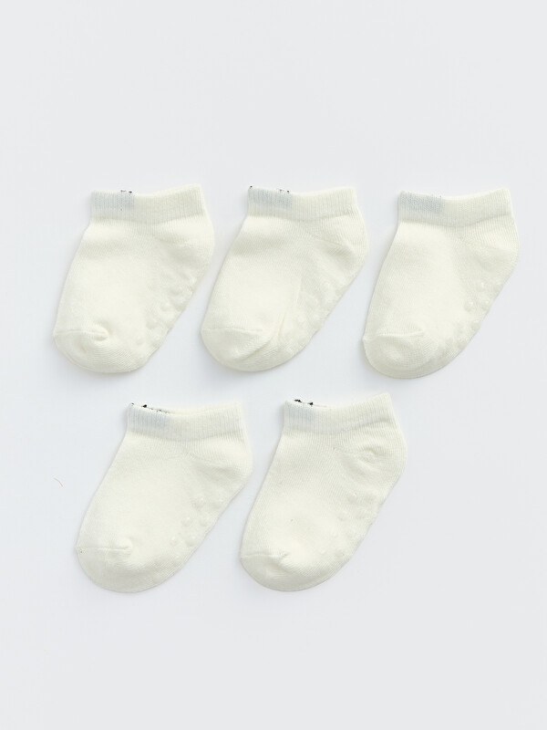 LCW baby Baby Boys Trainer Socks 5 Pack