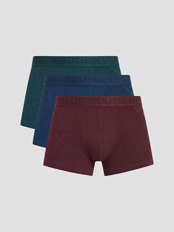 LC WAIKIKI Standard Fit Stretch Cotton Boxer, 3-Pack