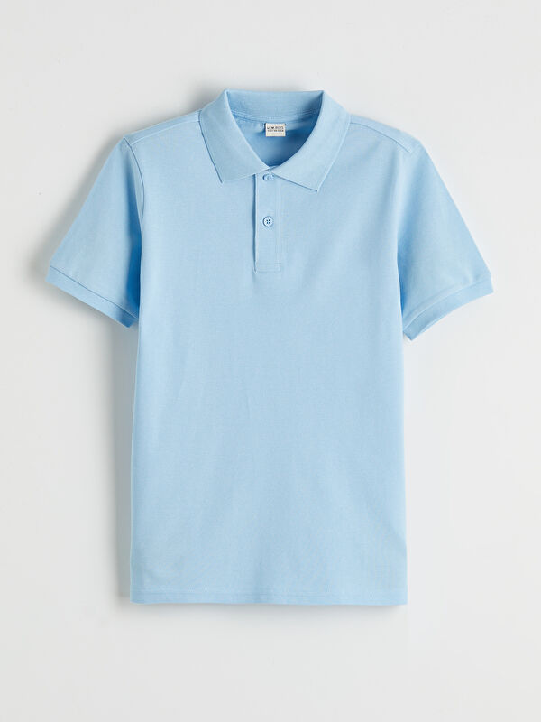 LCW Kids Polo Yaka Erkek Çocuk Pike Tişört