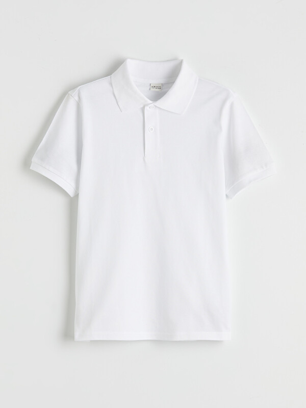LCW Kids Polo Yaka Erkek Çocuk Pike Tişört
