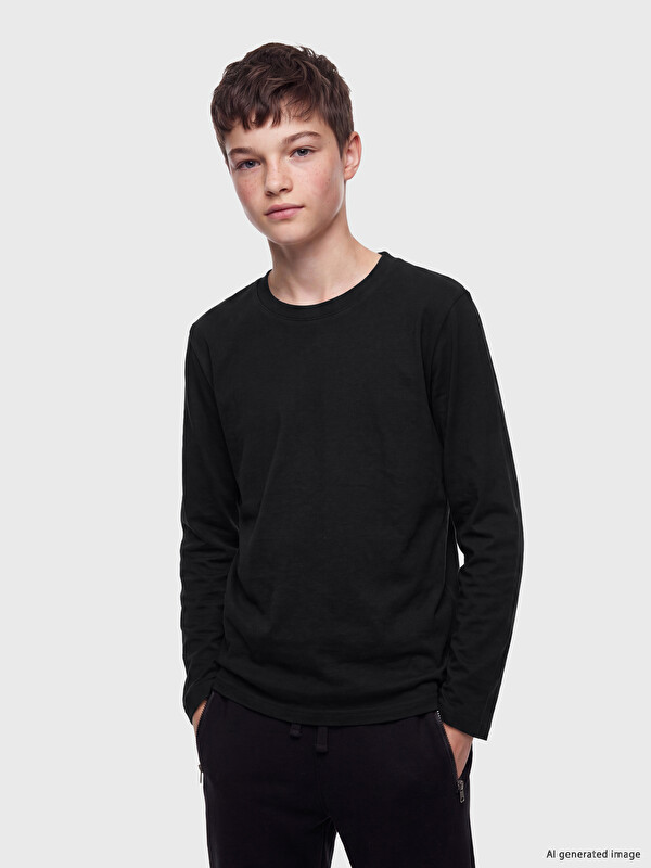 LCW Kids Basic Erkek Çocuk Tişört