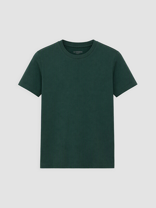 LCW Kids Boy Green T-Shirt