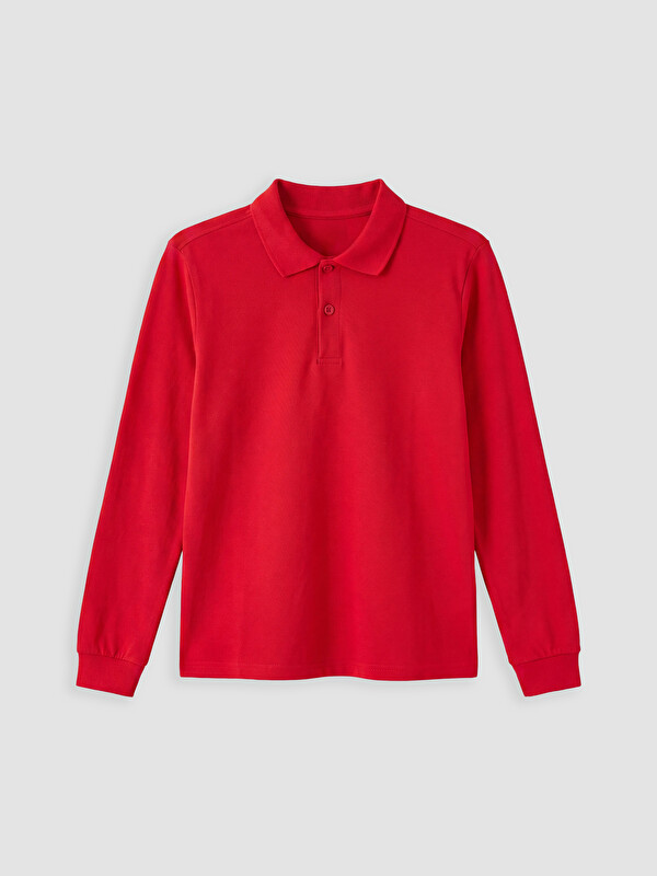 LCW Kids Polo Yaka Erkek Çocuk Tişört