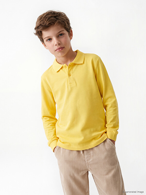 LCW Kids Dječja piqué majica s polo kragnom