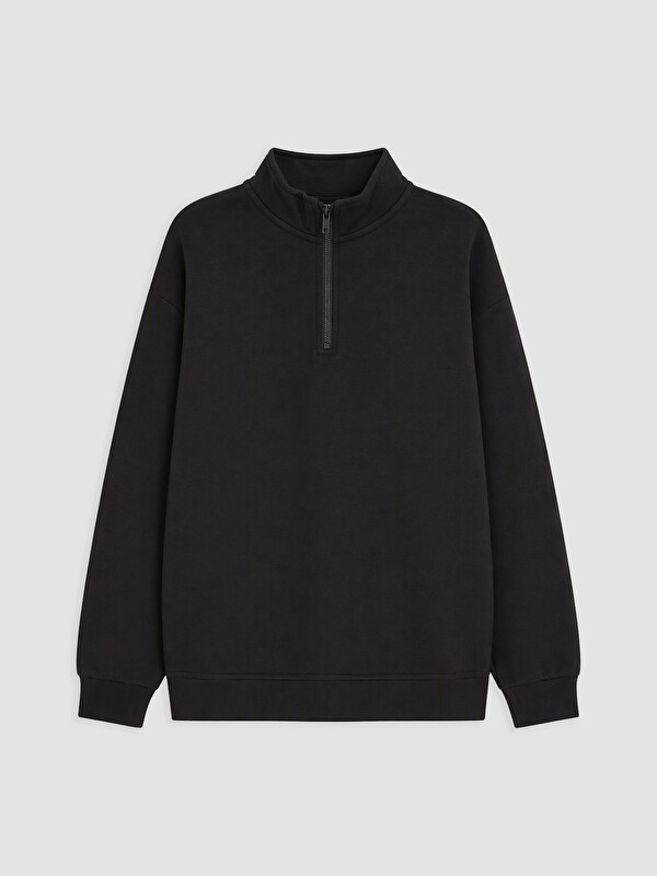 LCW Kids Boy Black Sweatshirt