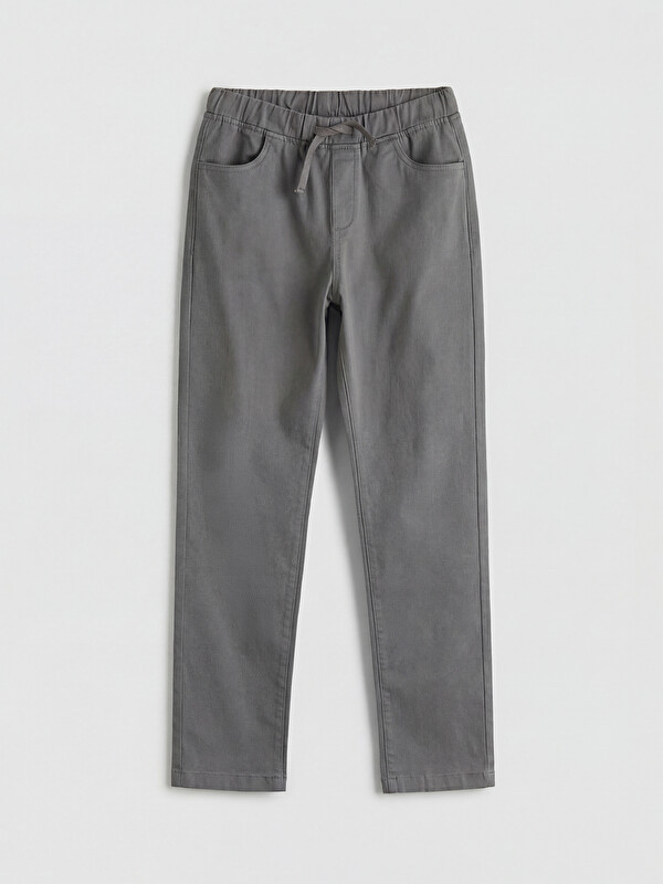 LCW Kids Slim Fit Erkek Çocuk Gabardin Pantolon