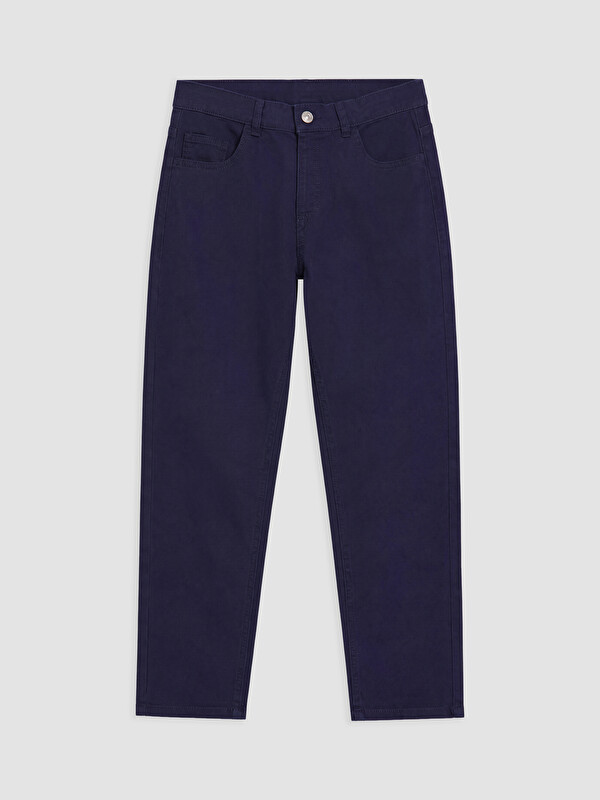 LCW Kids Slim Fit Erkek Çocuk Gabardin Pantolon