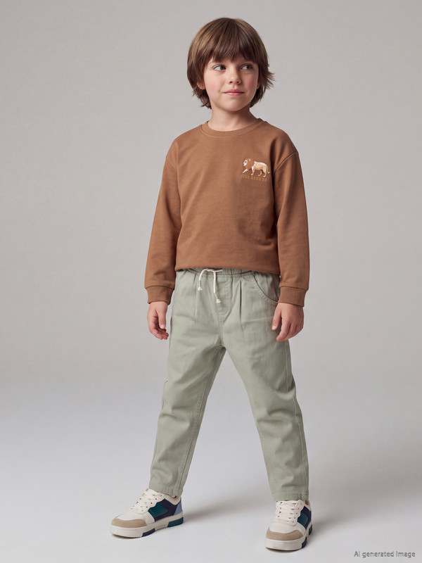 LCW Kids Regular Fit Gabardine Hlače za Dječake