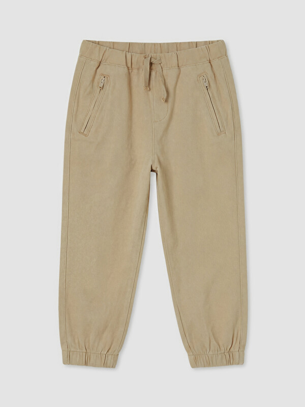 LCW Kids Erkek Çocuk Gabardin Jogger Pantolon