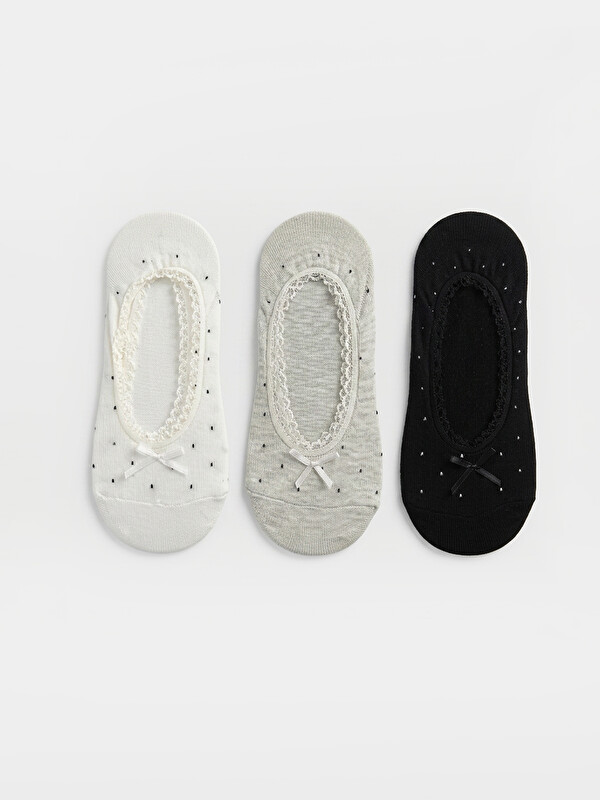 LCW DREAM Woman Ecru Invisible Socks