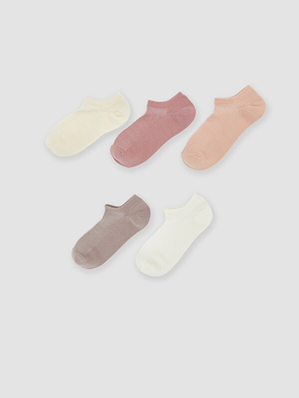 LCW DREAM Women's Trainer Socks 5 Pack
