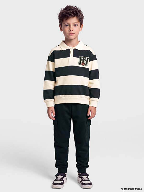 LCW Kids Striped Boys' Set