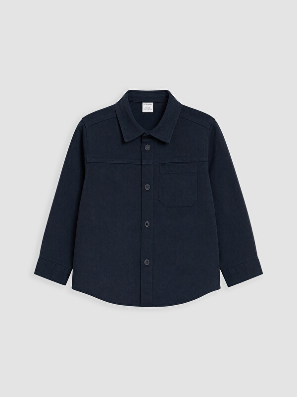 LCW Kids Gabardin Erkek Çocuk Gömlek