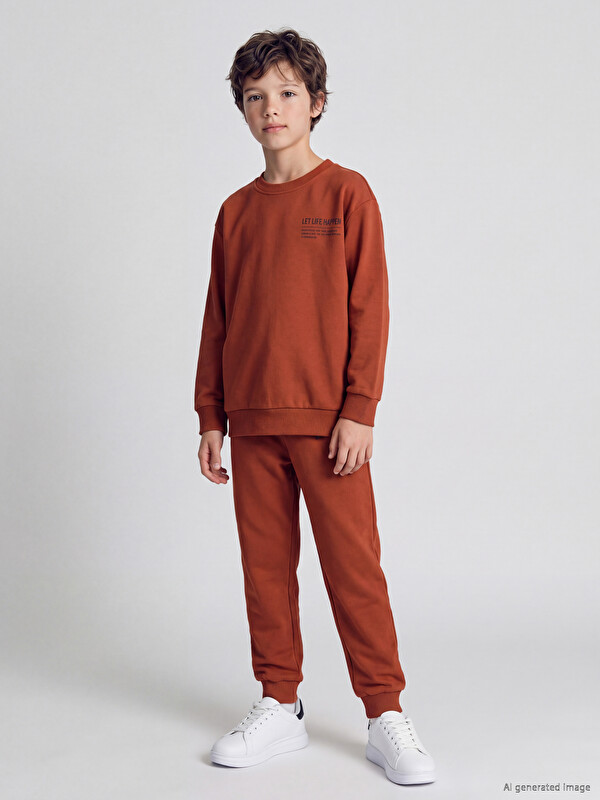 LCW Kids Baskılı Erkek Çocuk Takım