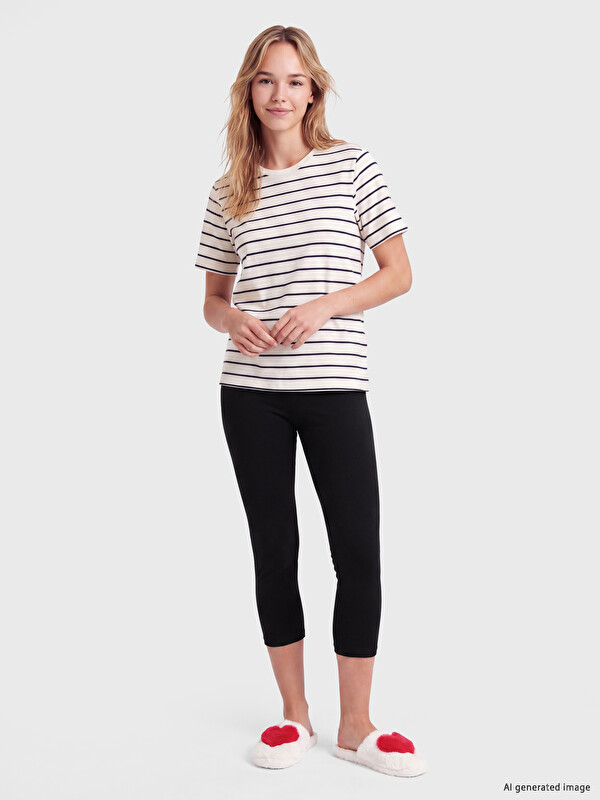 LCW DREAM Elastic Waist Women's Base Layer Tights