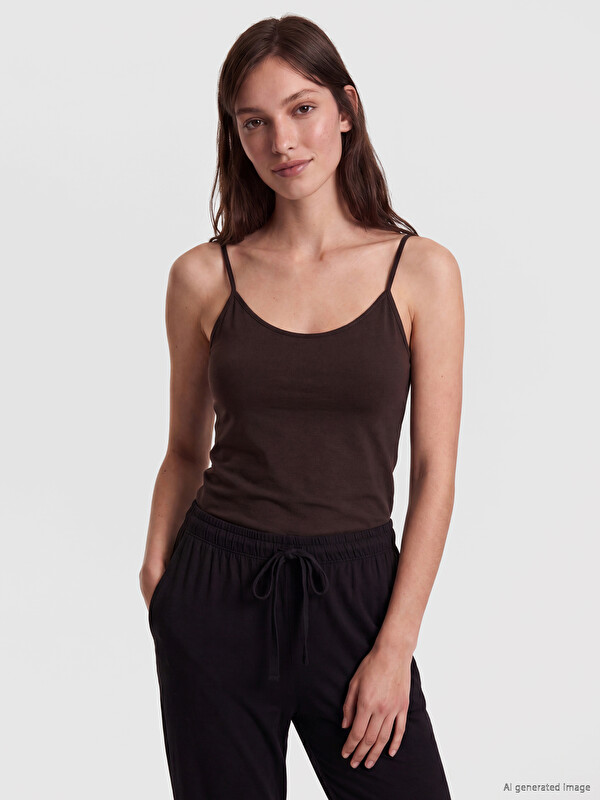 LCW DREAM U Neck Strappy Women's Tank Top