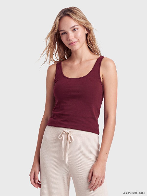 LCW DREAM U Neck Women's Underwear Vest
