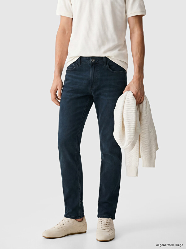 LCW Jeans 750 тар пішімді ерлер джинсы шалбары