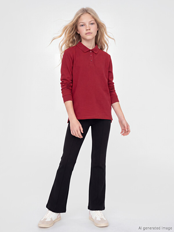 LCW Kids Girls' Flare Leggings