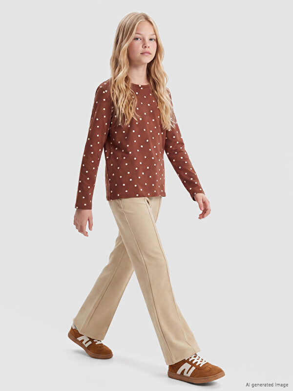 LCW Kids Flare Girls' Leggings Pants