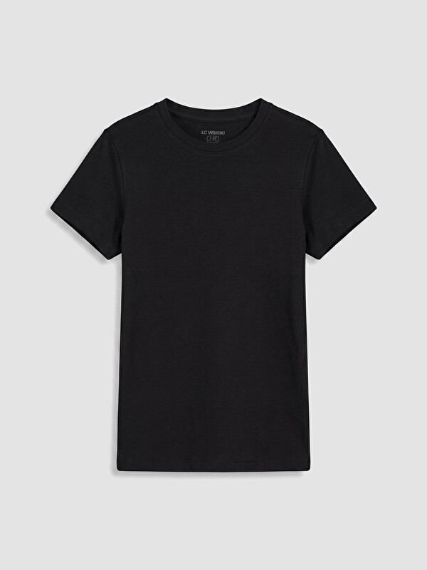 LCW Kids Boy Black T-Shirt Vest