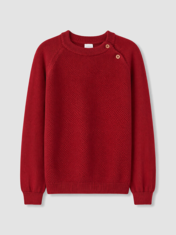 LCW Kids Crew Neck Boys' Knitwear Sweater