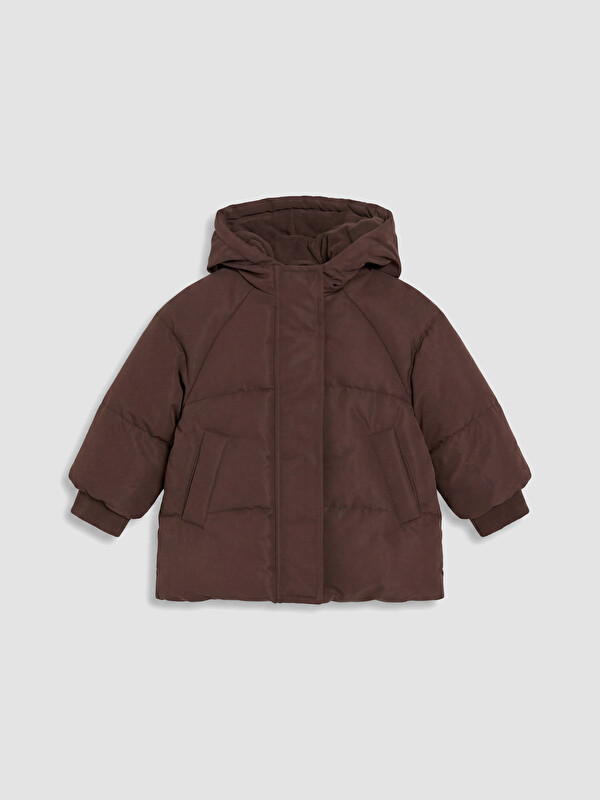 LCW baby Hooded Baby Girls' Puffer Coat