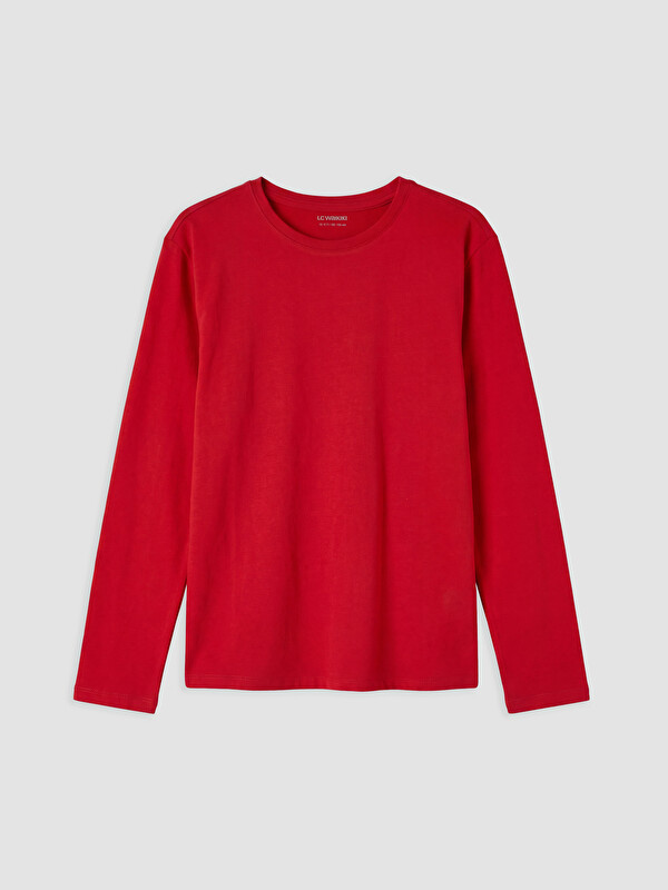 LCW Kids Bisiklet Yaka Basic Kız Çocuk Tişört