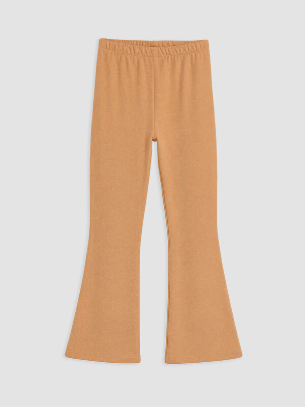 LCW Kids Girl Brown Leggings
