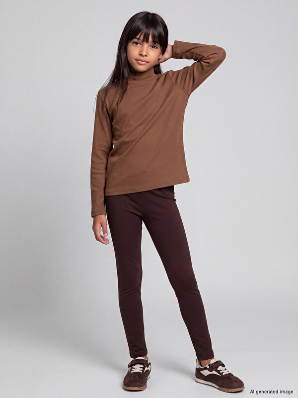 LCW Kids Leggins me bel elastik për vajza