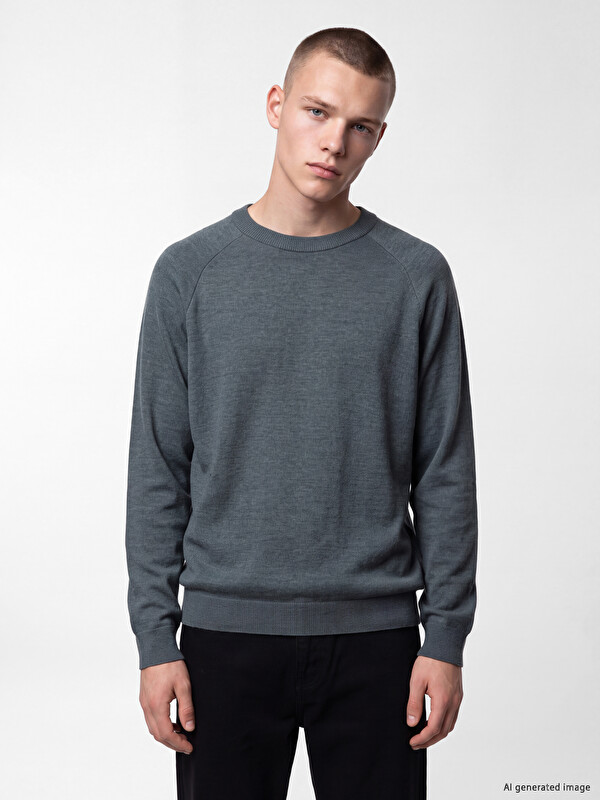 XSIDE Crew Neck Men's Knitwear Sweater