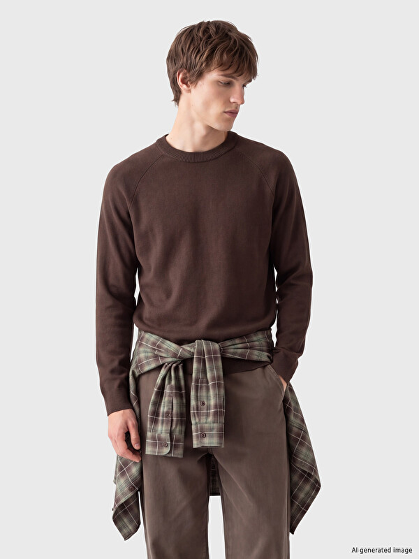 XSIDE Crew Neck Men's Knitwear Sweater